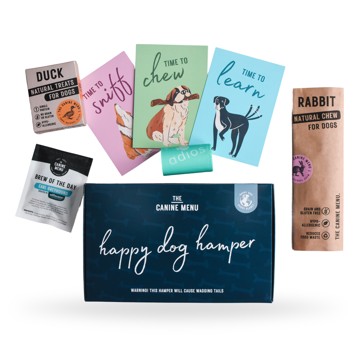 Happy Dog Hamper - Welcome box (6 packs)